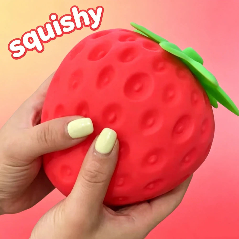 Jumbo Strawberry Squishies
