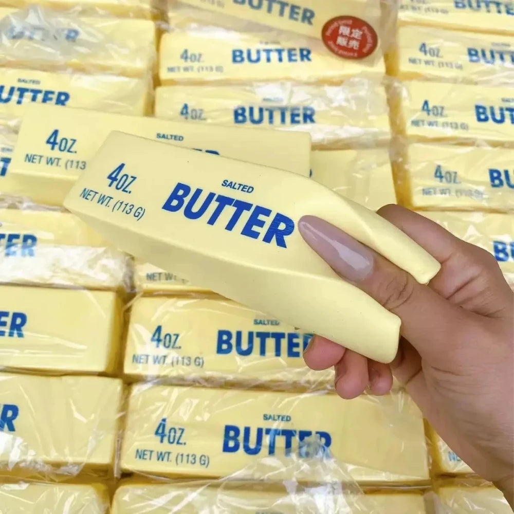 Slow Rising Butter Stick Squishies