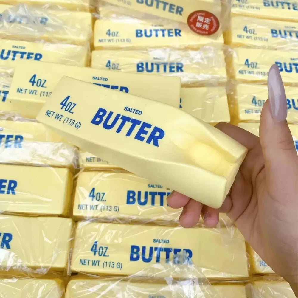 Slow Rising Butter Stick Squishies