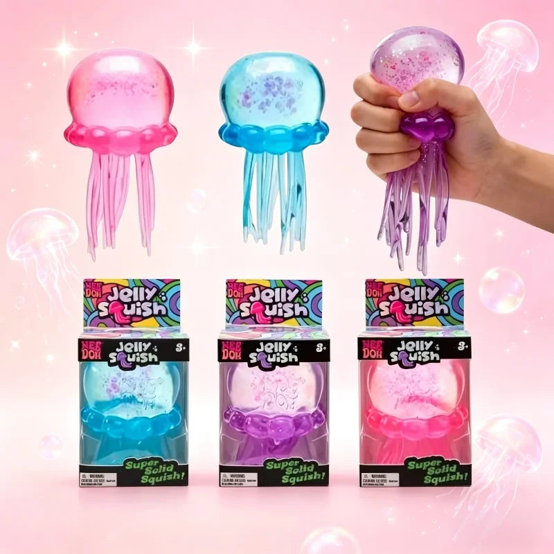 Colorful Jellyfish Squishies