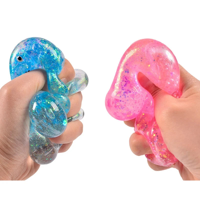 Glitter Gummy Bear Squishies