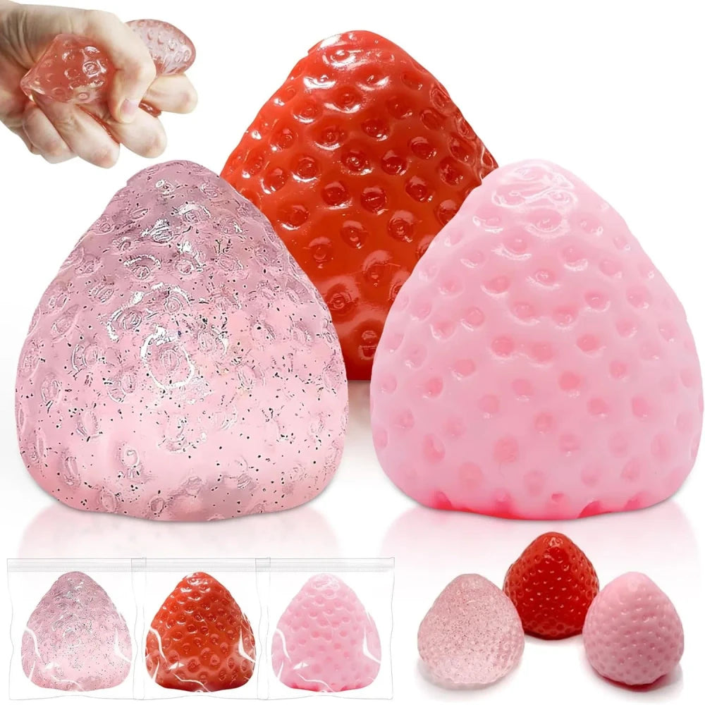 Strawberry Fruit Squishies