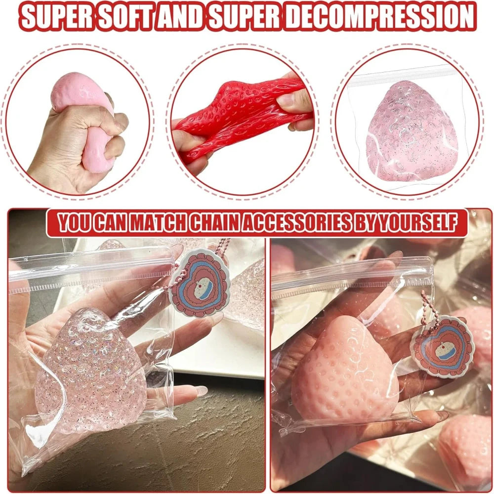 Strawberry Fruit Squishies