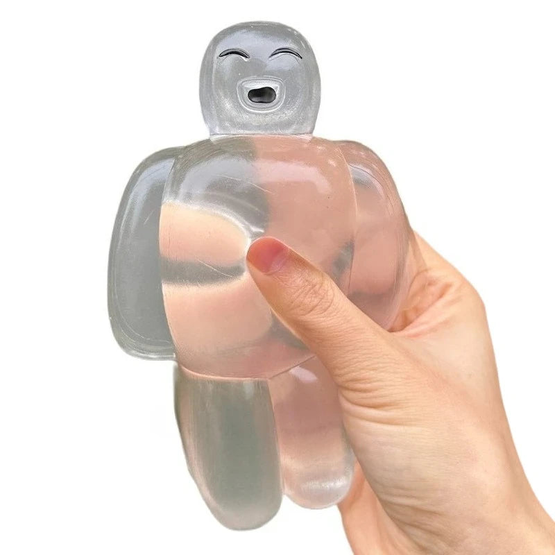 Transparent Jelly Robot Squishies