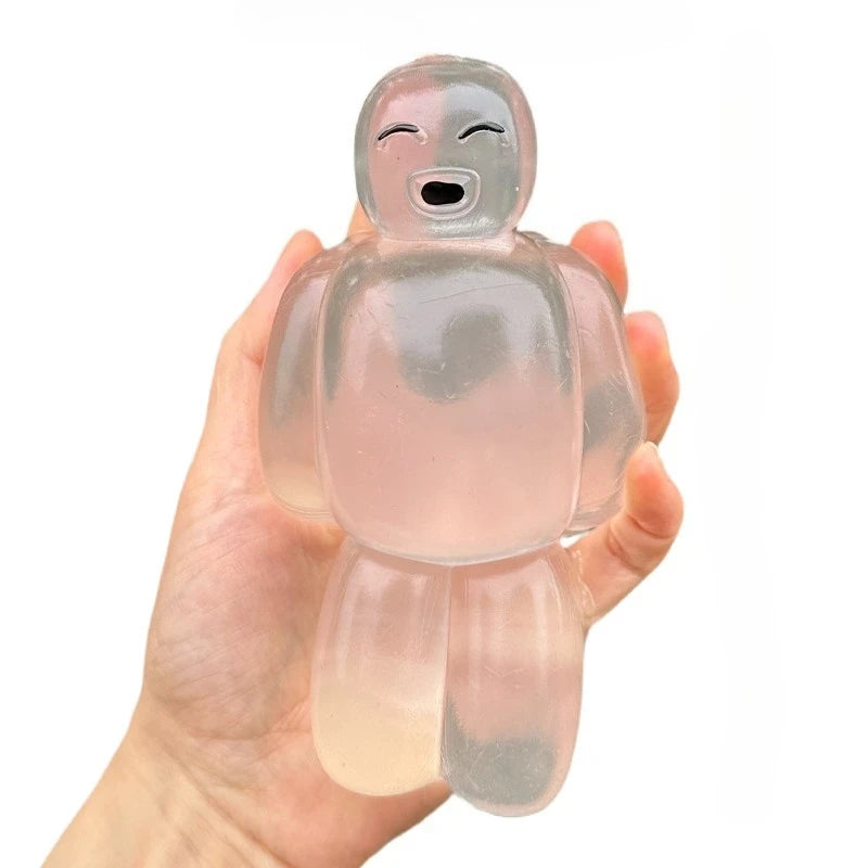 Transparent Jelly Robot Squishies