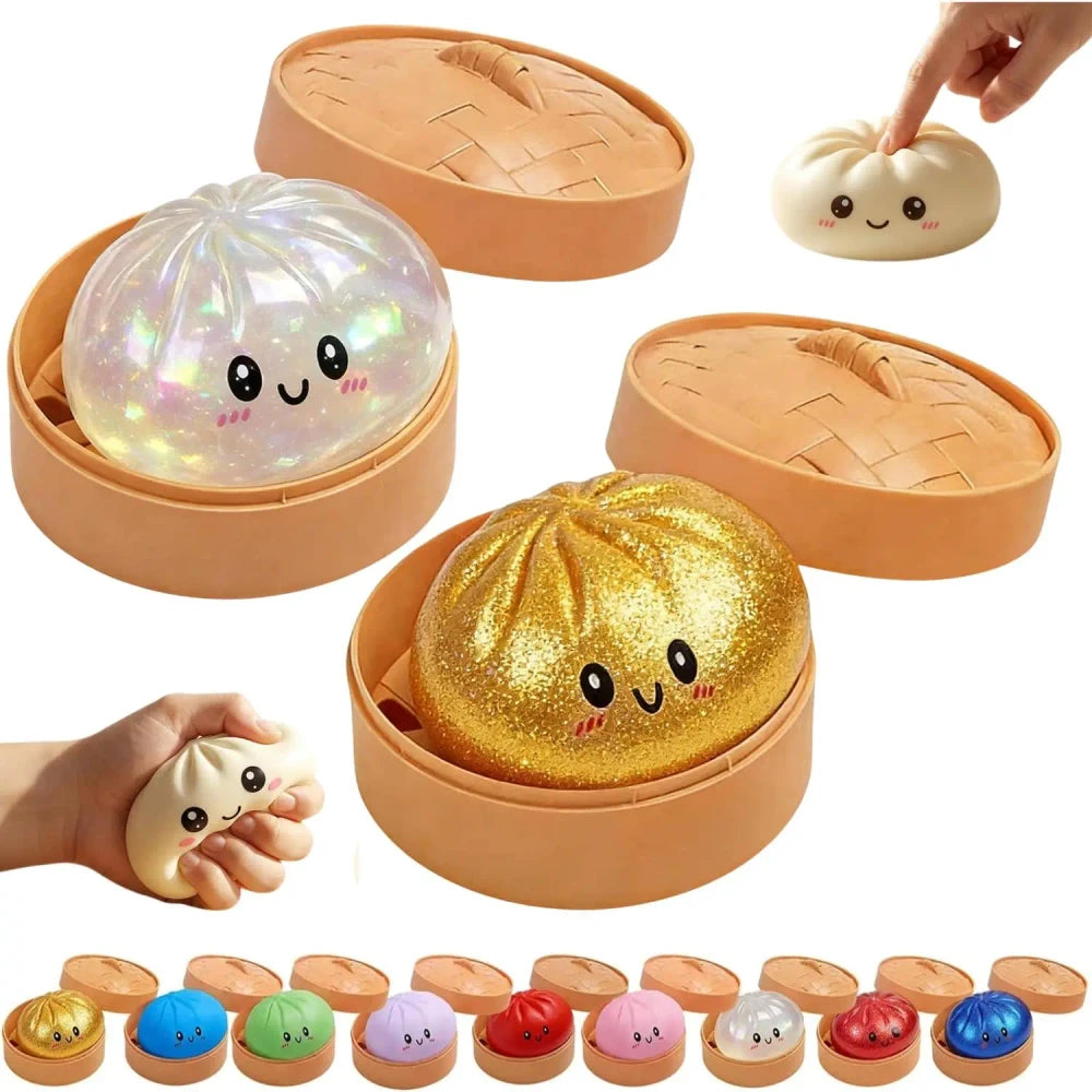 Glitter Dumpling Squishies