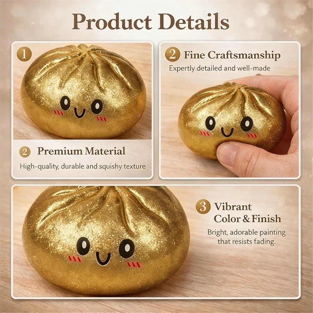 Glitter Dumpling Squishies