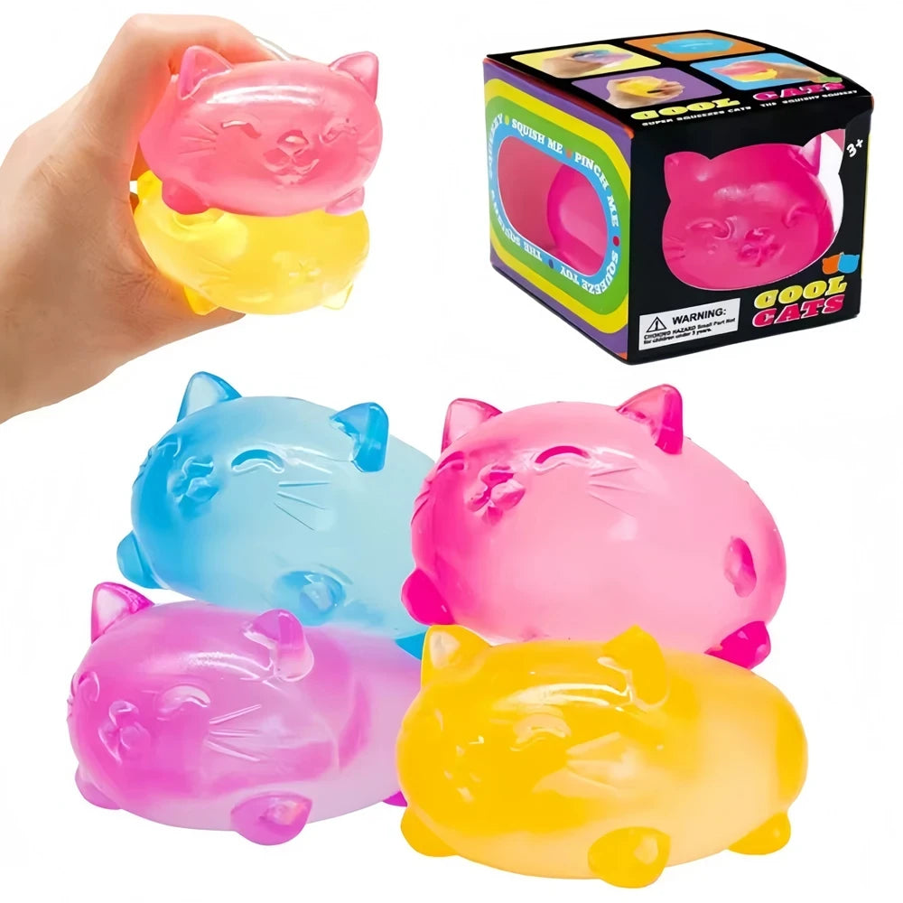 Mini Cat Decompression Squishies Toy