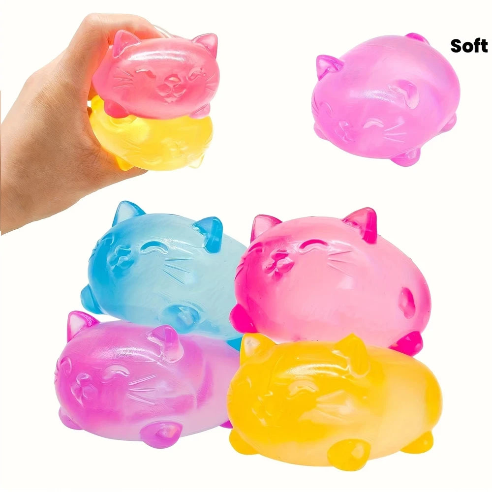 Mini Cat Decompression Squishies Toy