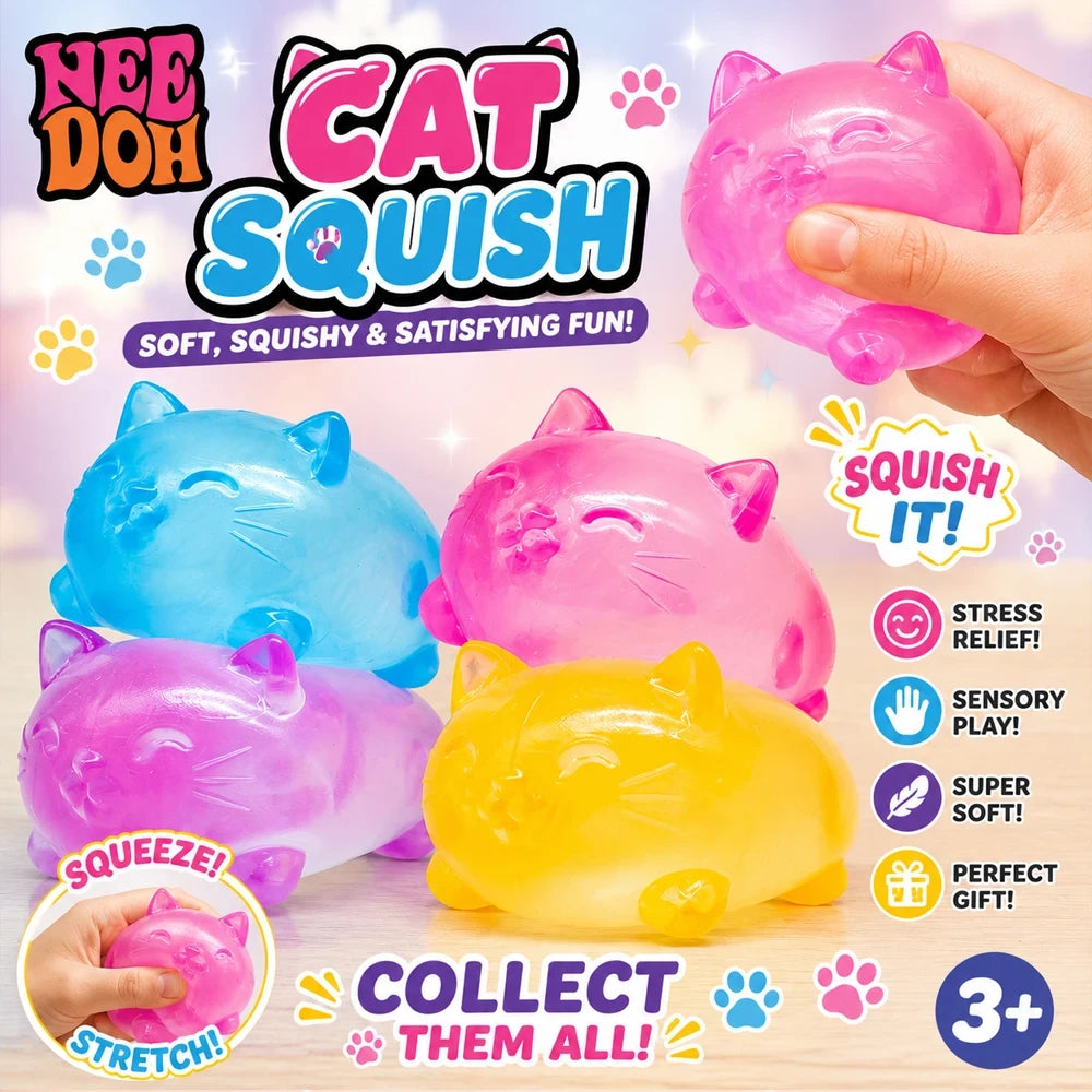 Mini Cat Decompression Squishies Toy
